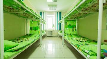 Фото номера Спальное место на двухъярусной кровати в общем номере для мужчин Гостиница Hostel in Centre г. Барнаул 4